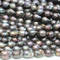 14-16mm Black Baroque Nucleated Perles Wholesale Supplier, E190005